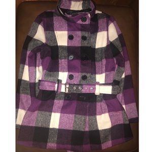 BCX Girl wool blend coat -L